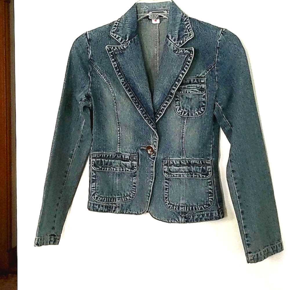 NEW JEAN JACKET BY CHOPIN ROMA SIZE S
